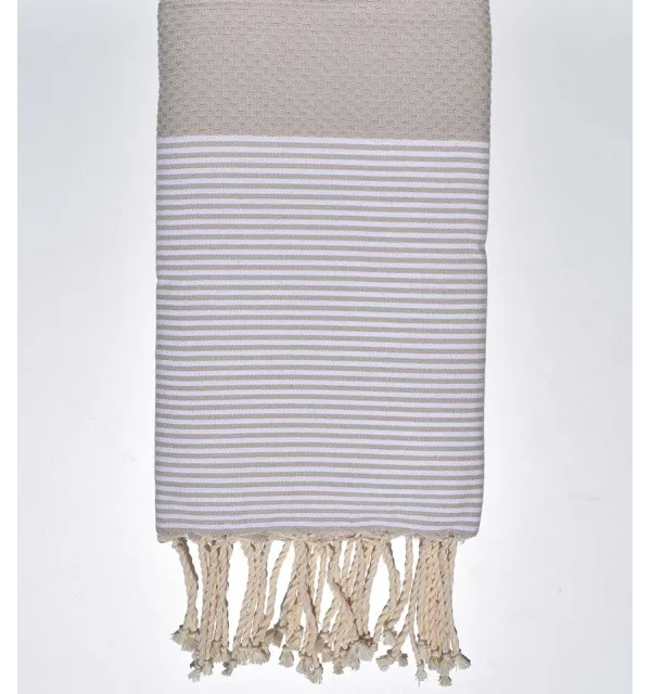 Clear Dove Honeycomb Beach Towel  - 1