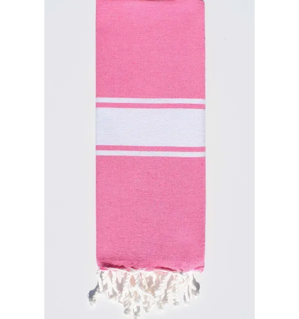 Light pink child beach towel  - 1