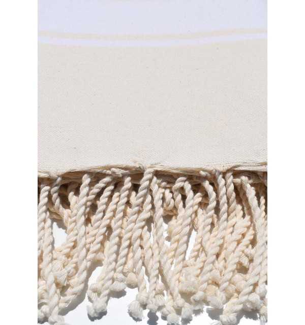 Cream throw 1.90m*2m  - 2