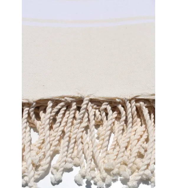 Cream throw 1.90m*2m  - 2