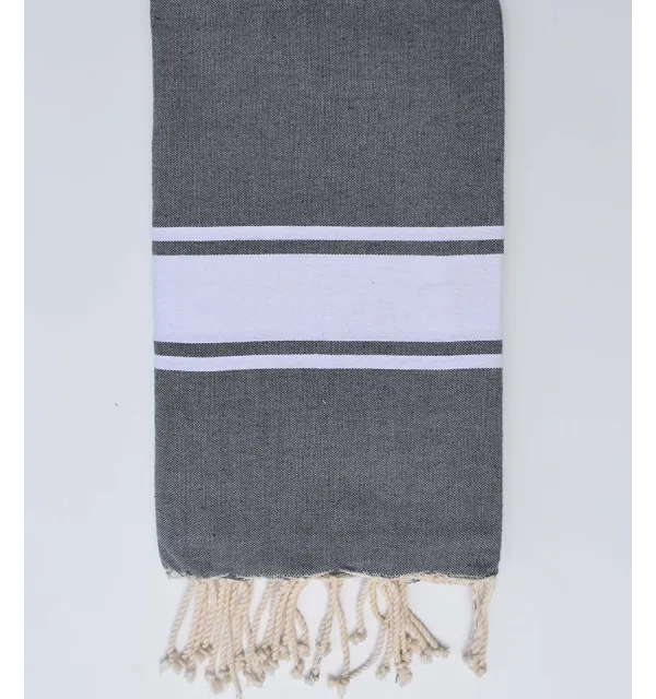Flat lead grey fouta  - 1