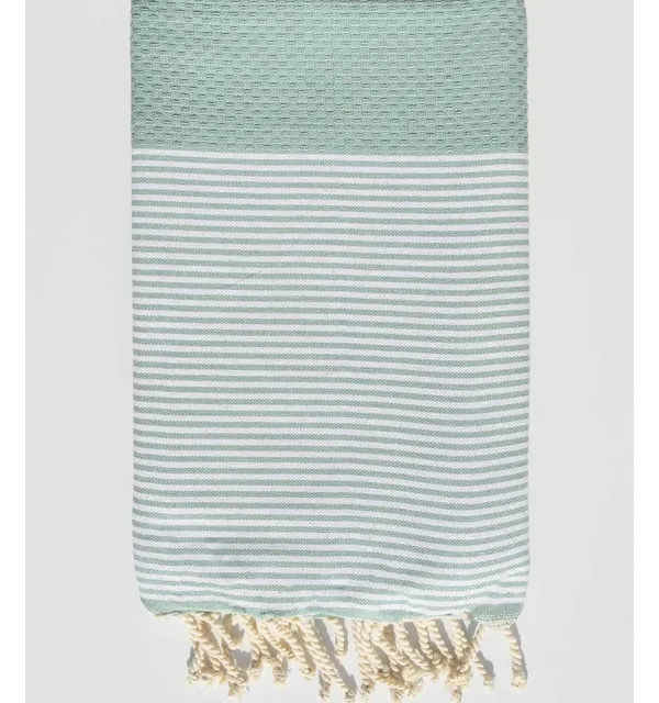 Honeycomb lichen green fouta  - 1