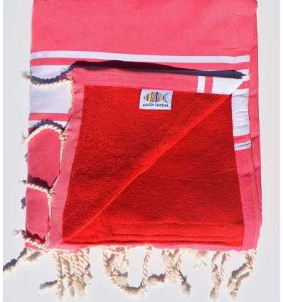  Terry pink fouta