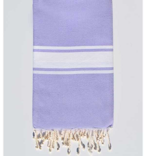 Flat amethyst fouta  - 1