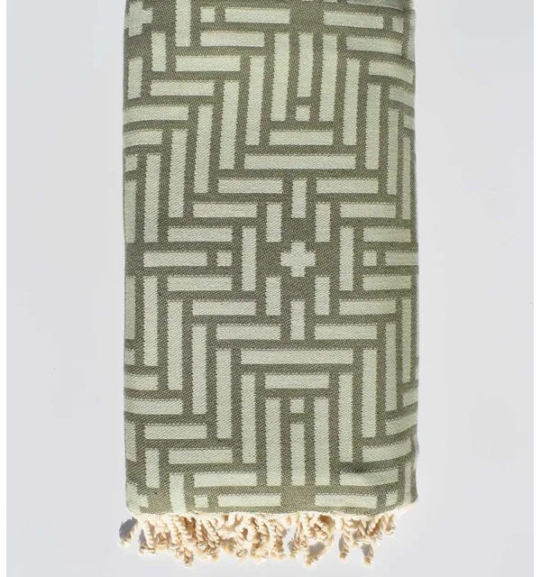 Russian green Throw 2.9m*2m  - 1