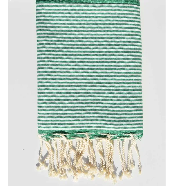 Honeycomb green child fouta Fouta Tunisia - 1