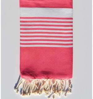 Pink arthur Beach Towel Fouta Tunisia - 1