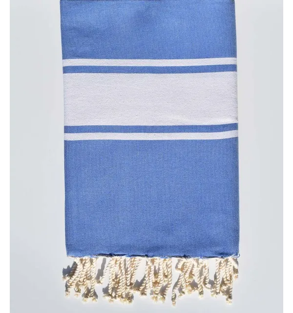 Flat lavender blue fouta  - 1