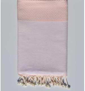 Honeycomb Very pale orange Fouta Fouta Tunisia - 1