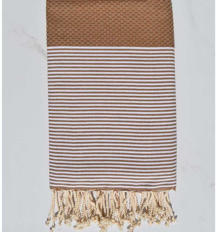 Honeycomb Copper Fouta  - 1