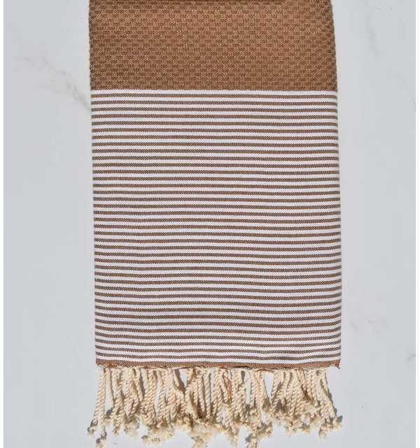 Honeycomb Copper Fouta  - 1