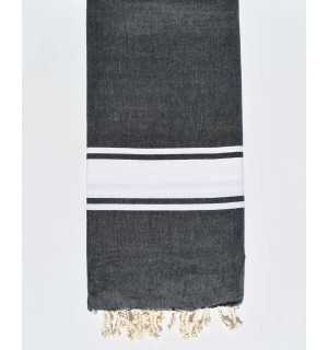 Bedspreads blue denim Fouta Tunisia - 1