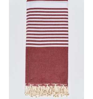 Garnet throw Fouta Tunisia - 2