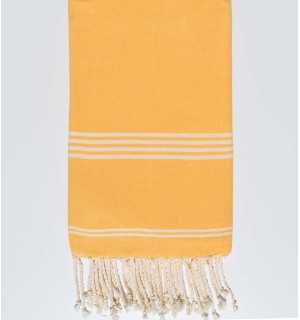 Beach towel Mykonos yellow Fouta Tunisia - 2
