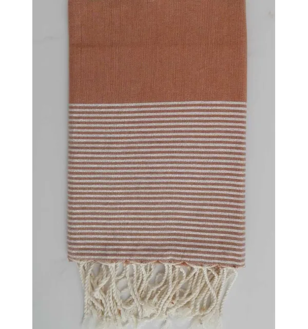 FOUTA Lurex PLATE Parme 