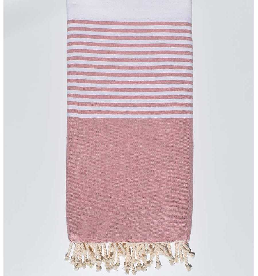 Cherry blossom pink Throw Fouta Tunisia - 1