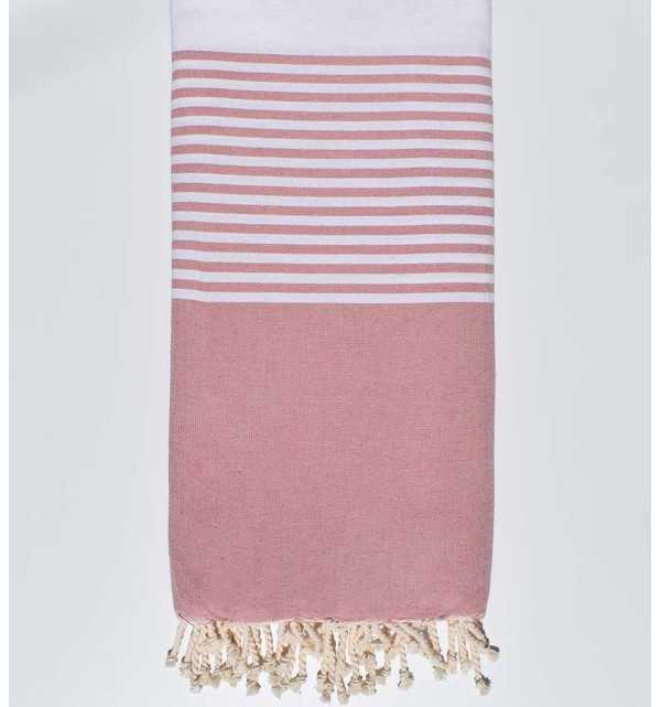 Cherry blossom pink Throw Fouta Tunisia - 1