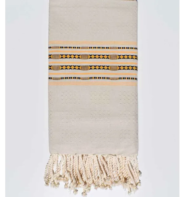 Thalasso beige fouta Fouta Tunisia - 1