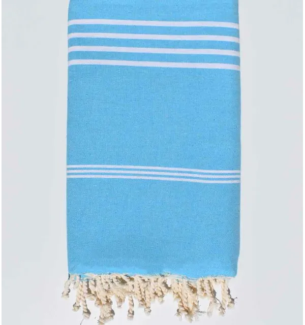 Light blue Throw  - 1