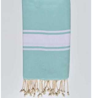 Flat opaline green fouta Fouta Tunisia - 1