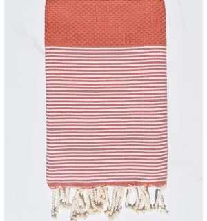 Honeycomb Firebrick Fouta Fouta Tunisia - 1