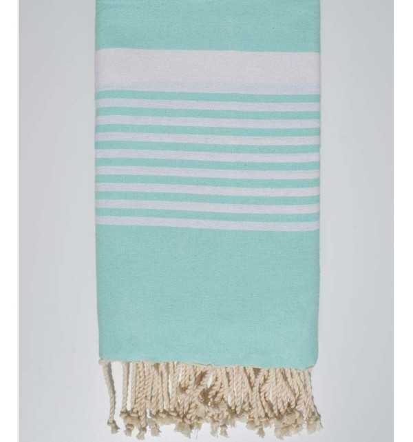 very light green throw  - 1