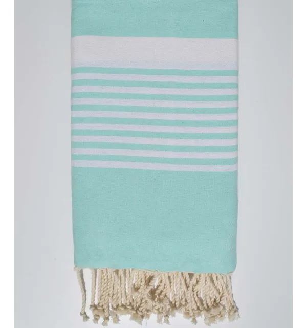 very light green throw  - 1