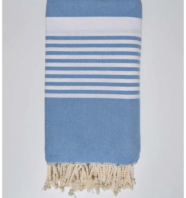 Carolina blue throw  - 1