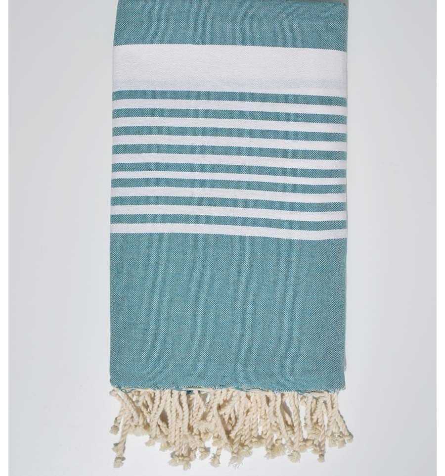 Blue-green big fouta  - 1