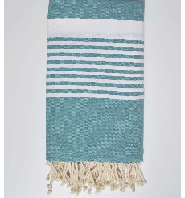 Blue-green big fouta  - 1