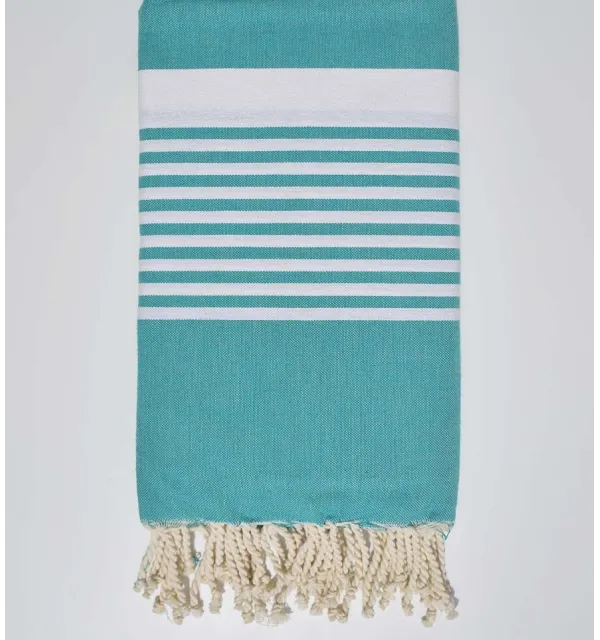 Dark cyan big Fouta  - 1