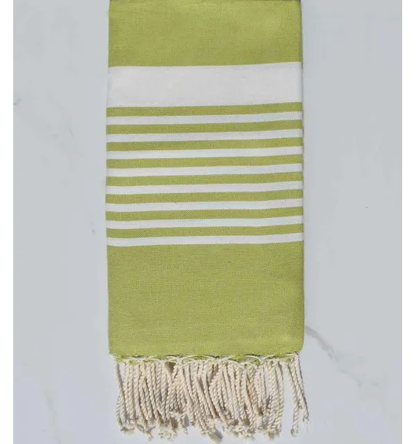 Pistachio arthur beach towel Fouta Tunisia - 2