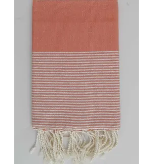 FOUTA Lurex PLATE Bleu fumée 