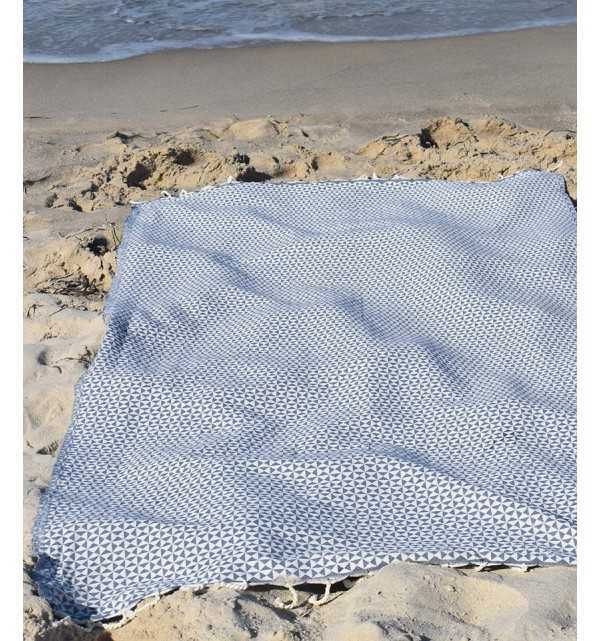 fouta plate rouge anglais Fouta Tunisia - 5