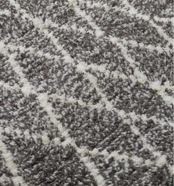 Berber carpet in pure wool with diamond patterns Fouta Tunisia - 2