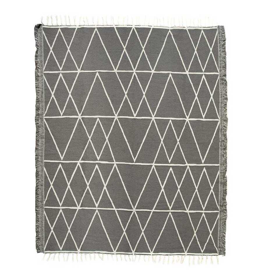 Gray carpet Fouta Tunisia - 1