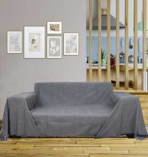 Thrown horizon gray Fouta Tunisia - 1