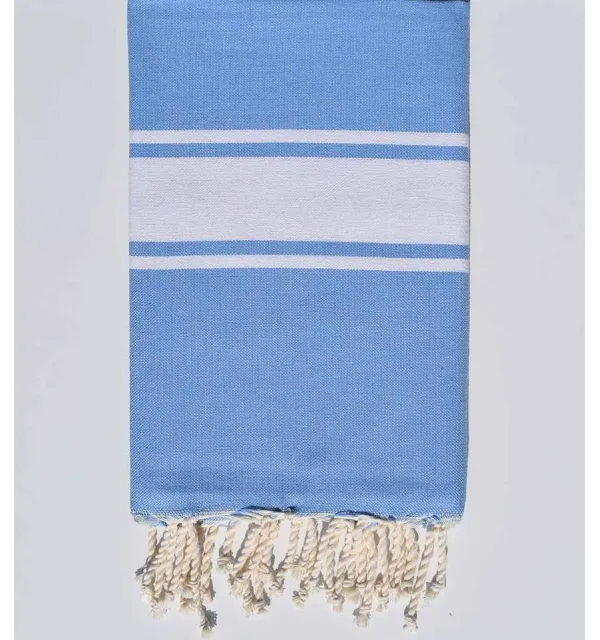 flat royal blue fouta  - 1