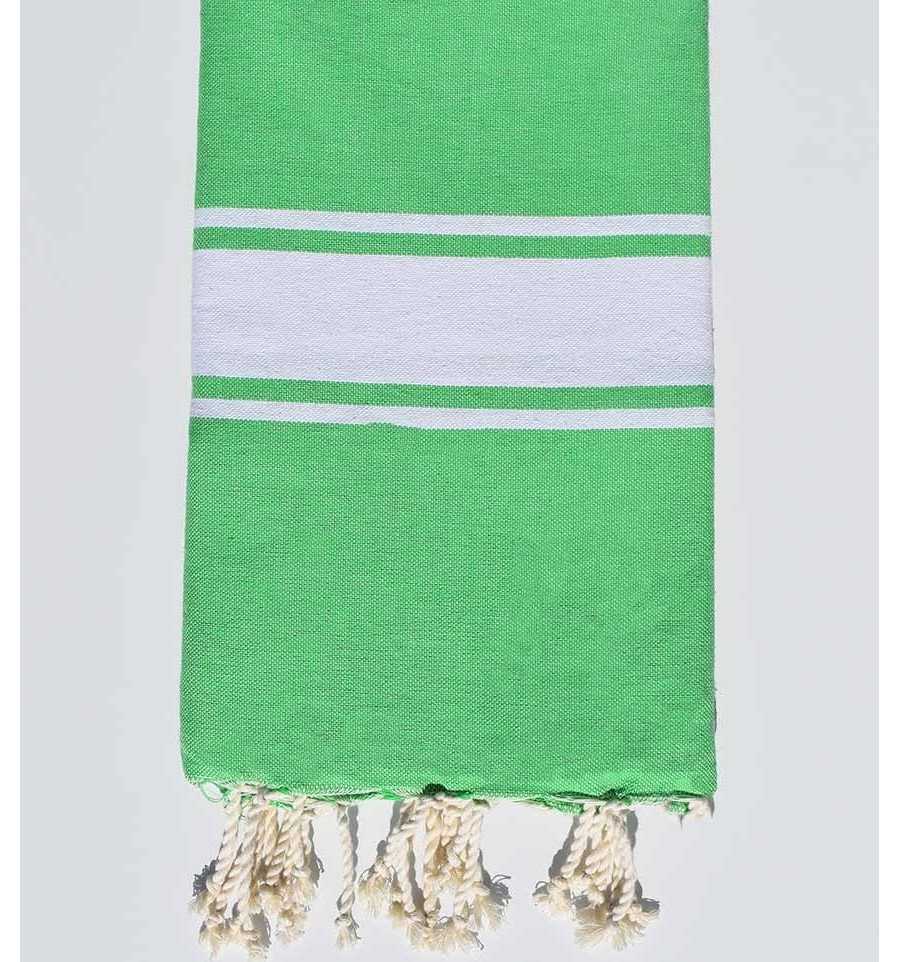 Beach towel smaragdin green Fouta Tunisia - 1