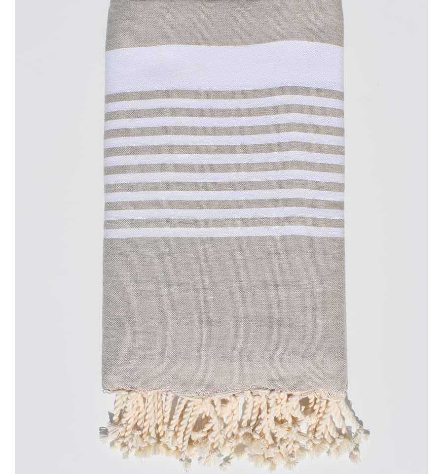 sand beige Throw 1.90m*2m  - 1