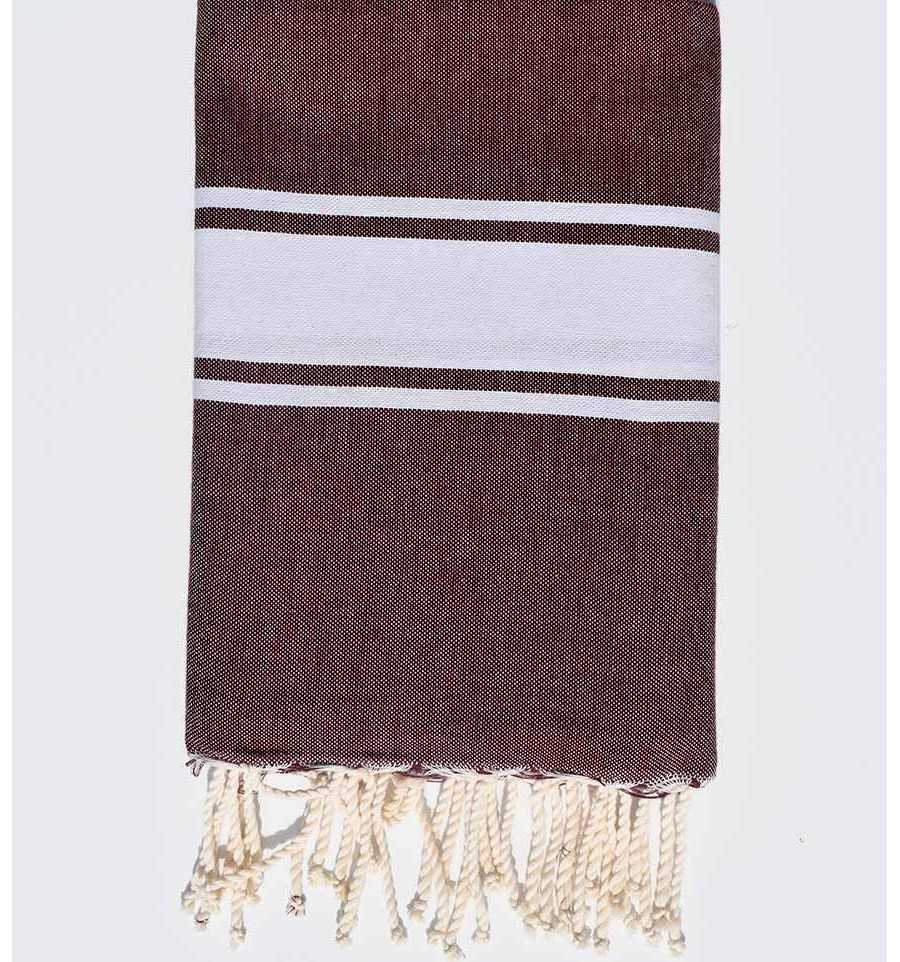 Beach towel purple red Fouta Tunisia - 1
