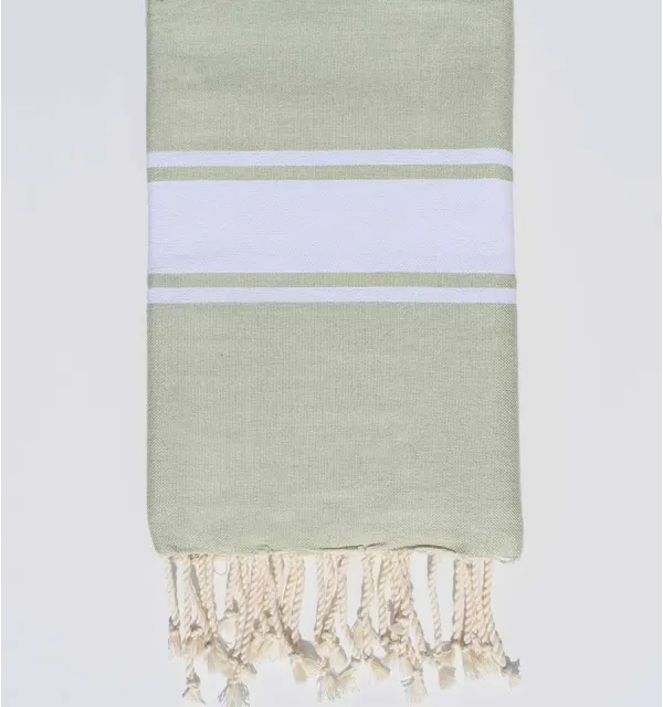 Beach towel pale light green  - 1