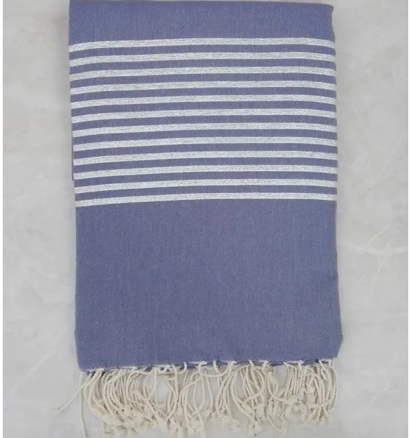 JETé Gris bleu avec rayures 