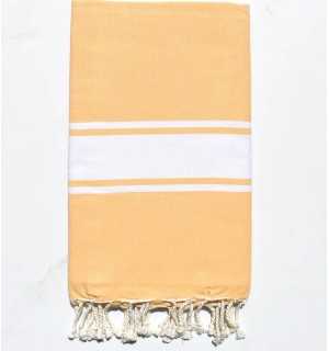 Flat imperial yellow fouta Fouta Tunisia - 1