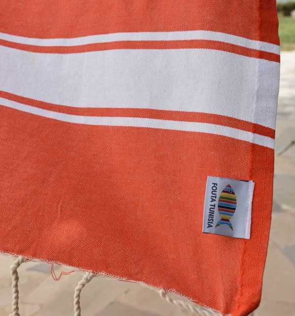 Beach towel Coral Fouta Tunisia - 5
