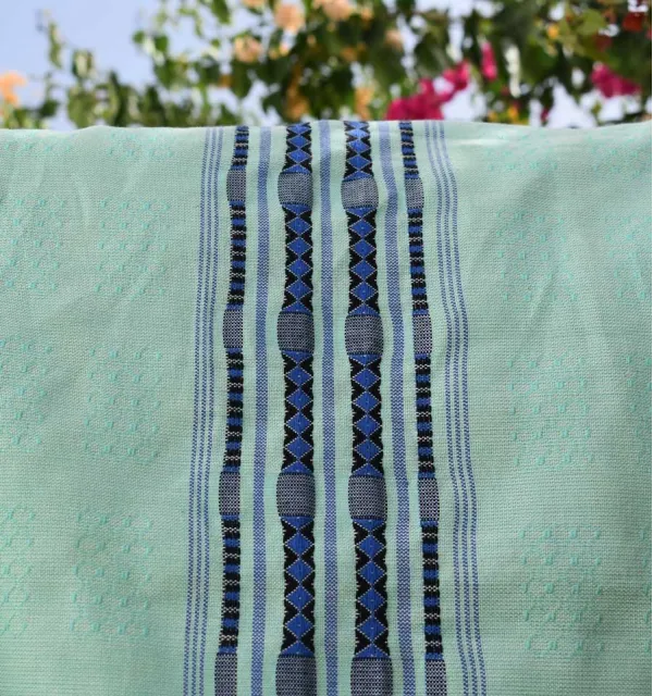 Thalasso beach towel sea green Fouta Tunisia - 3