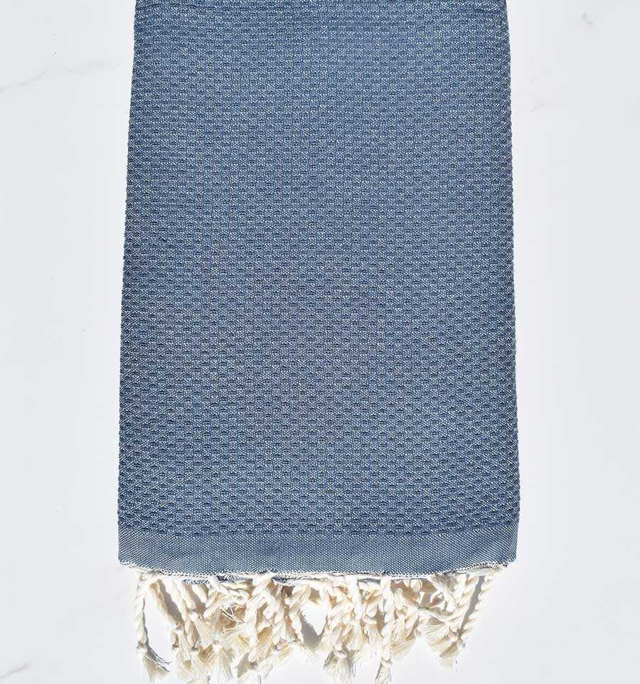 blue turquin beach towel Fouta Tunisia - 1