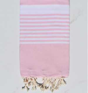 Beach Towel Arthur pastel pink  - 1