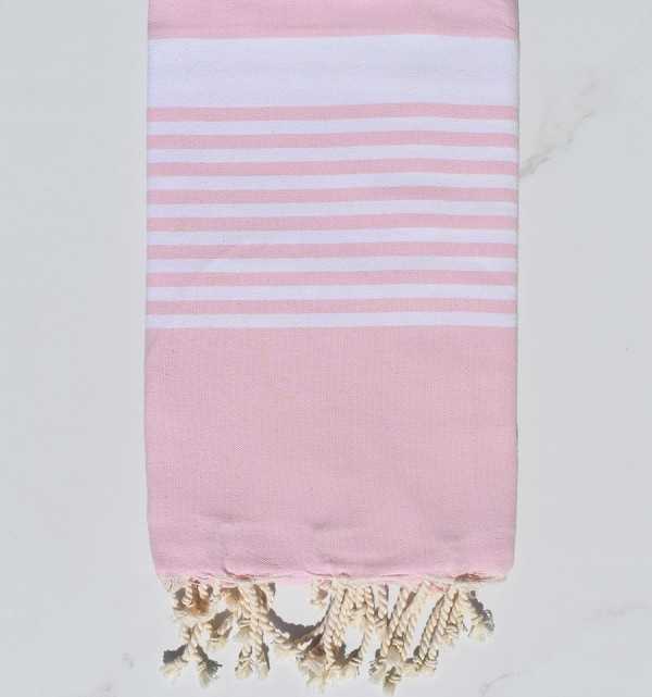 Beach Towel Arthur pastel pink  - 1