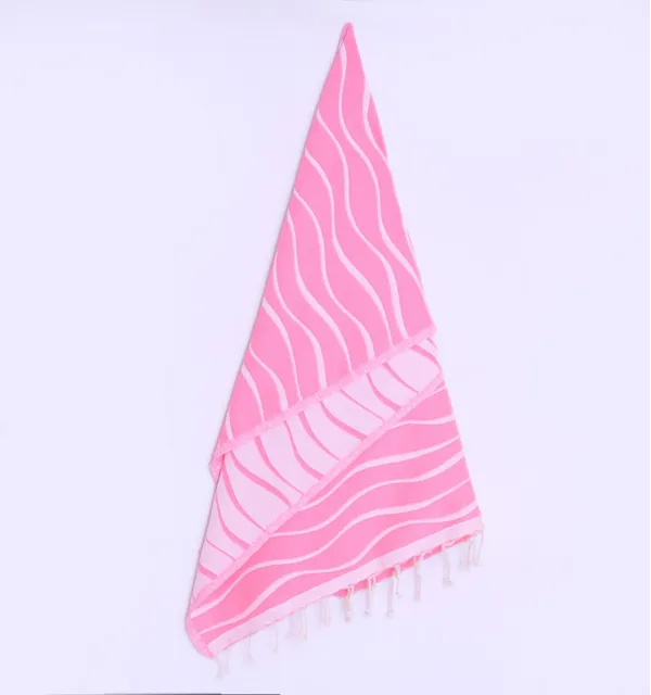 Hawaii Pink beach towel Fouta Tunisia - 3